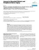 Báo cáo y học: Pain as a symptom of peripheral nerve sheath tumors: clinical significance and future therapeutic directions