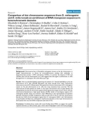 Báo cáo y học: Comparison of dot chromosome sequences from D. melanogaster and D. virilis reveals an enrichment of DNA transposon sequences in heterochromatic domains