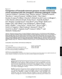 Báo cáo y học: Comparison of Francisella tularensis genomes reveals evolutionary events associated with the emergence of human pathogenic strains