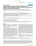 Báo cáo y học: Physical function, disease activity, and health-related quality-of-life outcomes after 3 years of adalimumab treatment in patients with ankylosing spondylitis