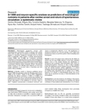 Báo cáo y học: S-100B and neuron-specific enolase as predictors of neurological outcome in patients after cardiac arrest and return of spontaneous circulation: a systematic review