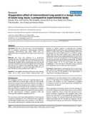 Báo cáo y học: Oxygenation effect of interventional lung assist in a lavage model of acute lung injury: a prospective experimental study