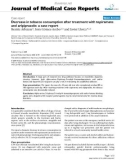 Báo cáo y học: Decrease in tobacco consumption after treatment with topiramate and aripiprazole: a case report