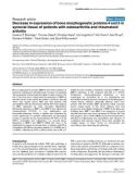 Báo cáo y học: Decrease in expression of bone morphogenetic proteins 4 and 5 in synovial tissue of patients with osteoarthritis and rheumatoid arthritis