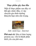 Thực phẩm gây đau đầu