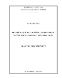 Luận văn Thạc sĩ Kinh tế: Phân tích lợi ích và chi phí của điện hạt nhân: trường hợp dự án điện hạt nhân Ninh Thuận