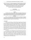 Báo cáo nghiên cứu khoa học: HÀM CẦU TIỀN CỦA MILTON FRIEDMAN VỚI CHI PHÍ GIAO DỊCH, KHẢ NĂNG SINH LỜI CỦA TÀI SẢN THỰC VÀ PHẦN BÙ RỦI RO