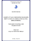 Tóm tắt luận văn Thạc sĩ Kỹ thuật: Nghiên cứu quá trình hình thành hỗn hợp và cháy của động cơ dual fuel (biogas-diesel)