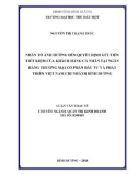 Luận văn Thạc sĩ Quản trị kinh doanh: Nhân tố ảnh hưởng đến quyết định gửi tiền tiết kiệm của khách hàng cá nhân tại Ngân hàng thương mại cổ phần Đầu tư và Phát triển Việt Nam Chi nhánh Bình Dương