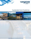 Sustainable Event Guidelines