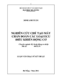 Luận văn: Nghiên cứu chế tạo máy chẩn đoán các loại ecu điều khiển động cơ