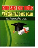 chính sách khen thưởng và công tác Đoàn ngành giáo dục: phần 1 - nxb thế giới