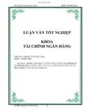 LUẬN VĂN: NÂNG CAO CHẤT LƯỢNG THẨM ĐỊNH TÀI CHÍNH DỰ ÁN TRONG HOẠT ĐỘNG CHO VAY CỦA NGÂN HÀNG ĐẦU TƯ VÀ PHÁT TRIỂN CHI NHÁNH NGHỆ AN