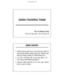 Bài giảng Chấn thương thận - ThS. Lê Quang Trung