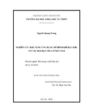 LUẬN VĂN THẠC SỸ NGHIÊN CỨU KHẢ NĂNG ỨNG DỤNG MÔ HÌNH KHÍ HẬU KHU VỰC DỰ BÁO HẠN MÙA Ở VIỆT NAM