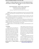 Nghiên cứu đánh giá hiệu quả xử lý nước thải tinh bột mì bằng công nghệ lọc sinh học hiếu khí trên các loại vật liệu lọc khác nhau