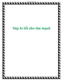 Súp lơ tốt cho tim mạch