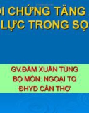 Bài giảng: HỘI CHỨNG TĂNG ÁP LỰC TRONG SỌ