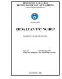 Đồ án tốt nghiệp ngành Kỹ thuật môi trường: Khảo sát hàm lượng NH4 +, NO2 -, NO3 -, PO4 3- trong nước sông Đa Độ