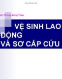 VỆ SINH LAO ĐỘNG VÀ SƠ CẤP CỨU