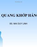 Bài giảng X Quang khớp háng