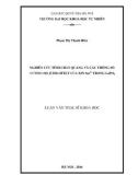 Luận văn Thạc sĩ Vật lý: Nghiên cứu tính chất quang và các thông số cường độ Judd-Ofelt của Ion Sm3+ trong LaPO4