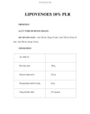 LIPOVENOES 10% PLR