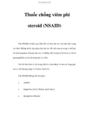 Thuốc chống viêm phi steroid (NSAID)