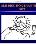 Bài giảng SLB điều hòa thân nhiệt - sốt