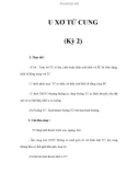 U XƠ TỬ CUNG (Kỳ 2)