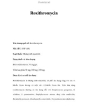 Roxithromycin