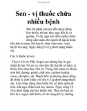 Sen - vị thuốc chữa nhiều bệnh