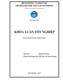 Khóa luận tốt nghiệp Kế toán - Kiểm toán: Hoàn thiện công tác kế toán Vốn bằng tiền tại Công ty TNHH Vũ Nhật Minh