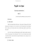 Ngất và lịm ( Syncope and faintness) (Kỳ 1)