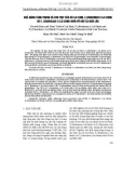 Báo cáo Khả năng tăng trọng và cho thịt của bò lai Sind, F1(Brahman x lai Sind) và F1 (Charolais x lai Sind) nuôi vỗ béo tại Đắk Lắk