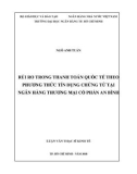 Luận văn Thạc sĩ Kinh tế: Rủi ro trong thanh toán quốc tế bằng phương thức thanh toán tín dụng chứng từ tại Ngân hàng thương mại cổ phần An Bình