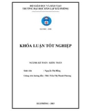 Khóa luận tốt nghiệp Kế toán - Kiểm toán: Hoàn thiện tổ chức kế toán vốn bằng tiền tại Công ty TNHH Một thành viên Nam Triệu