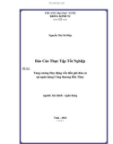 Luận văn: Tăng cường Huy động vốn tiền gửi dân cư tại ngân hàng Công thương Bến Thủy