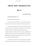 THUỐC ĐIỀU TRỊ BỆNH NẤM (Kỳ 2)