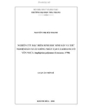 Luận án Tiến sĩ Nuôi trồng thủy sản: Nghiên cứu sinh sản nhân tạo cá khoang cổ Amphiprion polymnus (Linnaeus, 1758)