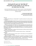 Đánh giá kết quả của 'bột đắp HV' trong điều trị hội chứng cổ vai cánh tay do thoái hóa cột sống