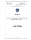 Luận văn Thạc sĩ Sinh học thực nghiệm: Nghiên cứu khả năng ức chế acetylcholinesterase và kéo dài các sợi trục neuron của dịch chiết cây rau má (Centella asiatica)