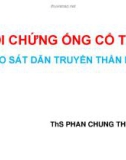 Bài giảng Hội chứng ống cổ tay: Khảo sát dẫn truyền thần kinh - ThS. Phan Chung Thùy Linh