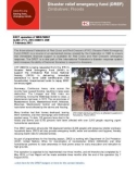 Disaster relief emergency fund (DREF) Zimbabwe: Floods