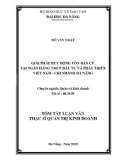 Luận văn: GIẢI PHÁP HUY ĐỘNG VỐN DÂN CƯ TẠI NGÂN HÀNG TMCP ĐẦU TƯ VÀ PHÁT TRIỂN VIỆT NAM - CHI NHÁNH ĐÀ NẴNG