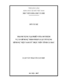 Luận văn Thạc sĩ Luật học: Tranh tụng tại phiên tòa sơ thẩm vụ án hình sự theo pháp luật tố tụng hình sự Việt Nam từ thực tiễn tỉnh Cà Mau