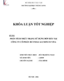 Khóa luận tốt nghiệp: Phân tích thực trạng sử dụng đòn bẩy tại Công ty Cổ phần Huyndai Aluminum Vina