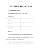 TRIVASTAL RETARD 50 mg