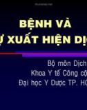 Bệnh và sự xuất hiện dịch - Dịch tễ học cơ bản