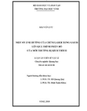 Luận án Tiến sĩ ngành Vật lý: Một số ảnh hưởng của chùm laser xung Gauss lên quá trình phân bố của môi trường bị kích thích